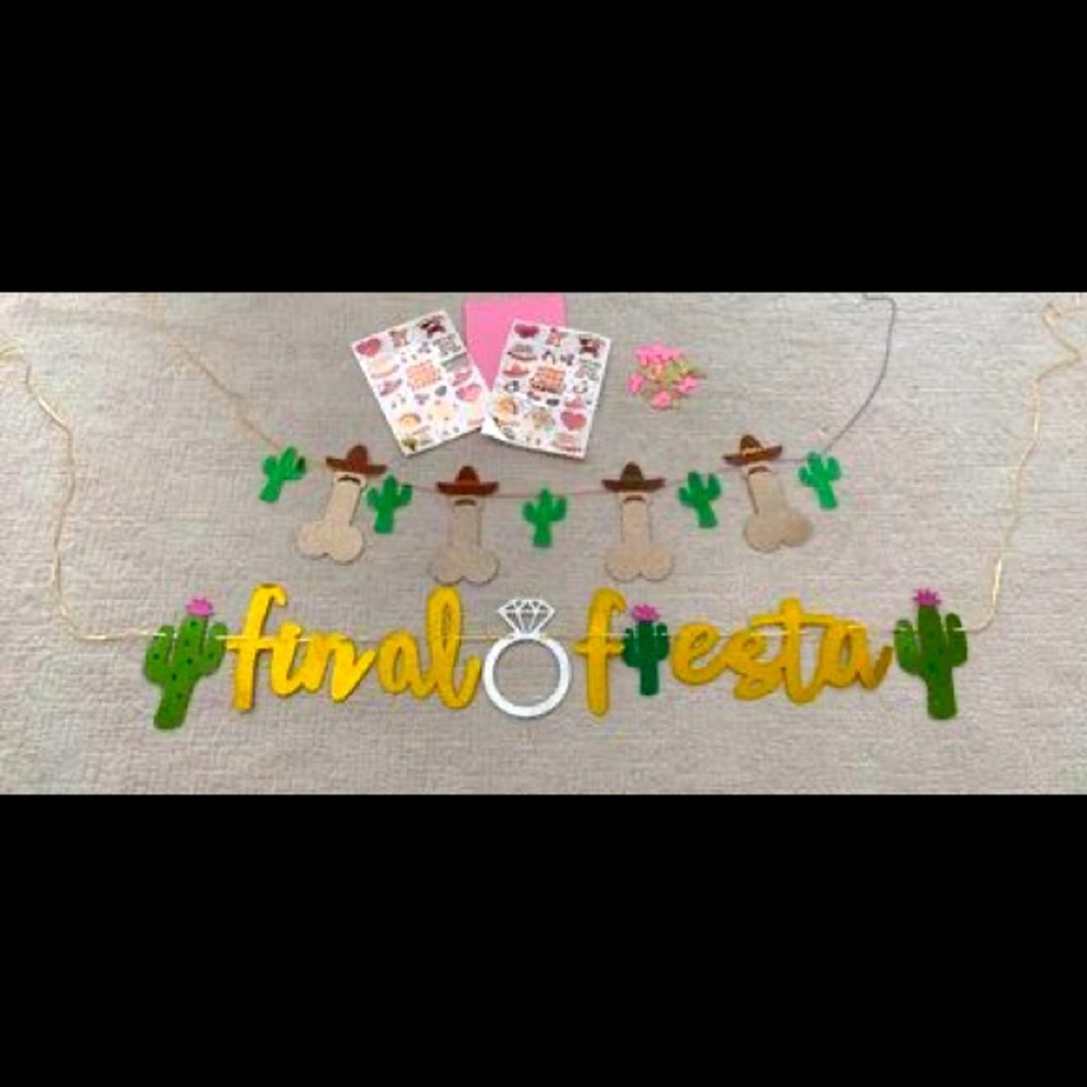 Bachelorette decor—Final Fiesta theme!